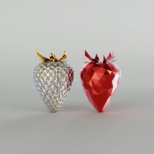 HAJIME SORAYAMA Strawberry 空山基 水晶草莓