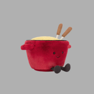 Jellycat Amuseables Cheese Fondue 有趣的起司鍋 玩偶