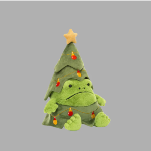 Jellycat Christmas Tree Ricky Rain Frog 聖誕樹雨蛙 玩偶