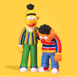 KAWS & Sesame Street - Bert & Ernie 伯特與恩尼 芝麻街聯名 模型