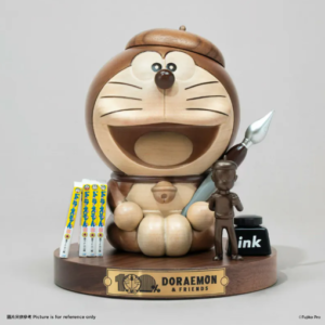 全球限量300隻 100% 哆啦A夢 Doraemon and Friends Shanghai 木雕 上海限定 Wood Sculpture (Limited Edition)
