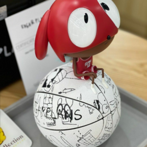 全球限量400隻 EDGAR PLANS X NBA FLY MAN 23 JORDAN 喬丹 藝術 聯名款 公